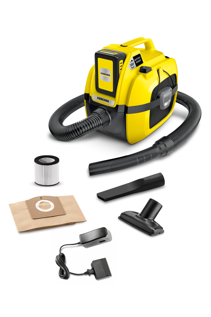 Kärcher Akku-Nass-/Trockensauger WD 1 Compact Battery Set