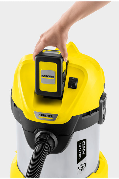 Kärcher Akku-Nass-/Trockensauger WD 3 Battery Premium Set – Bild 10